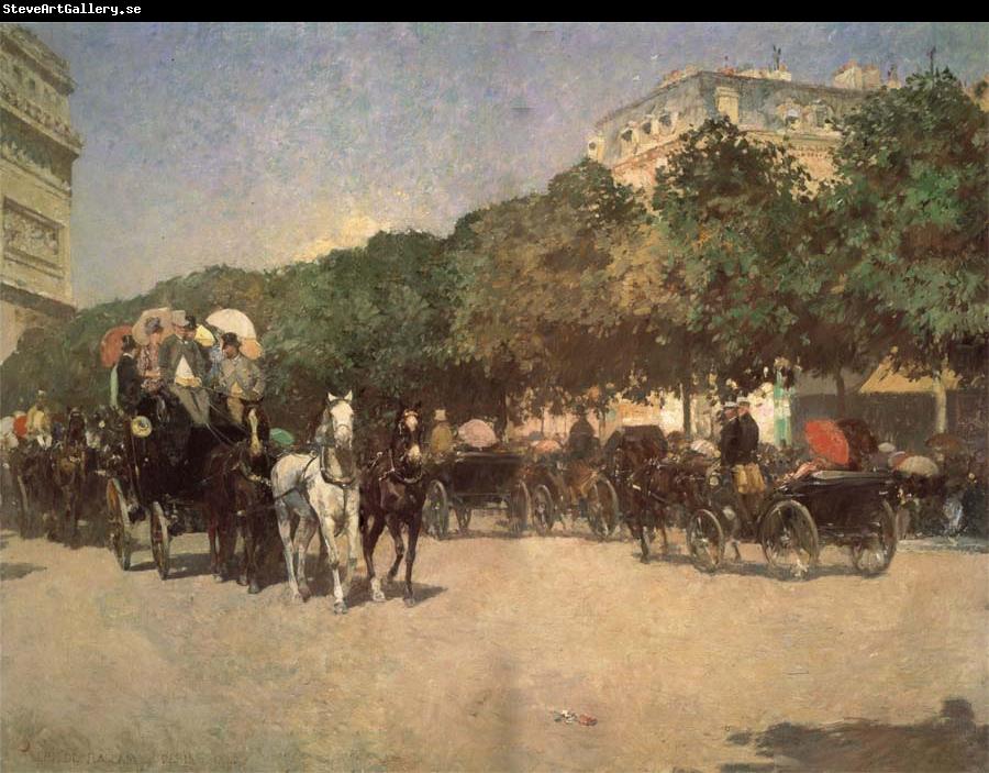 Childe Hassam Der Tag des Grand Prix